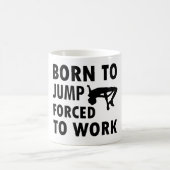 Coole Sprungshoch Entwürfe Kaffeetasse (Mittel)