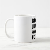 Coole Sprungshoch Entwürfe Kaffeetasse (Links)