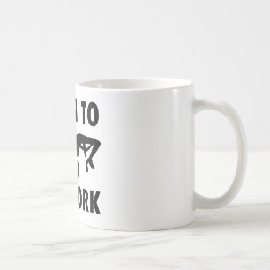 Coole Sprungshoch Entwürfe Kaffeetasse