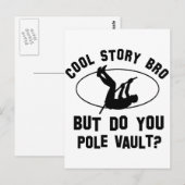 coole Stabgewölbe Postkarte (Vorne/Hinten)