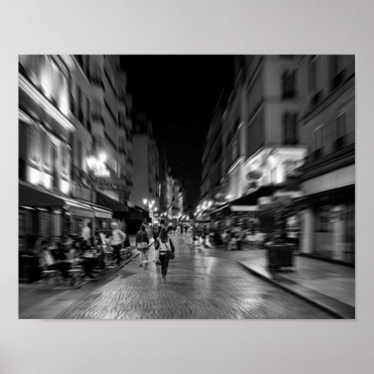 Coole, städtische Pariser Lebensweise und Kultur Poster (Vorne)