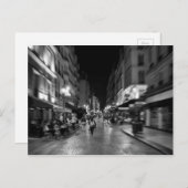 Coole, städtische Pariser Lebensweise und Kultur Postkarte (Vorne/Hinten)