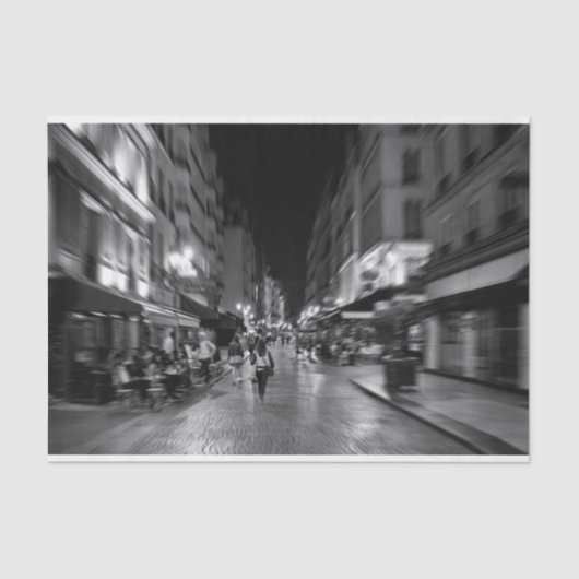 Coole, städtische Pariser Lebensweise und Kultur Seidenpapier (Vorderseite)