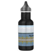 Coole Stahlwasserflasche behalten Edelstahlflasche (Links)