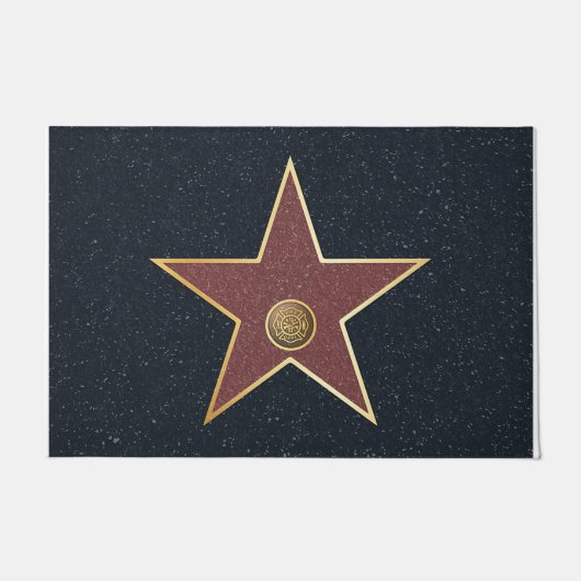 Coole Star Doormat, Geschenk für den Menschen Fußmatte (Vorderseite)