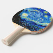 Coole Starry Night Vincent Van Gogh Gemälde art Tischtennis Schläger (Vorderseite)