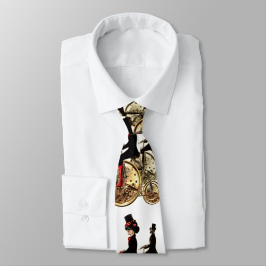 Coole Steampuschenpfenne, Wahnsinn, Arbeitszeit Krawatte (Gebunden)