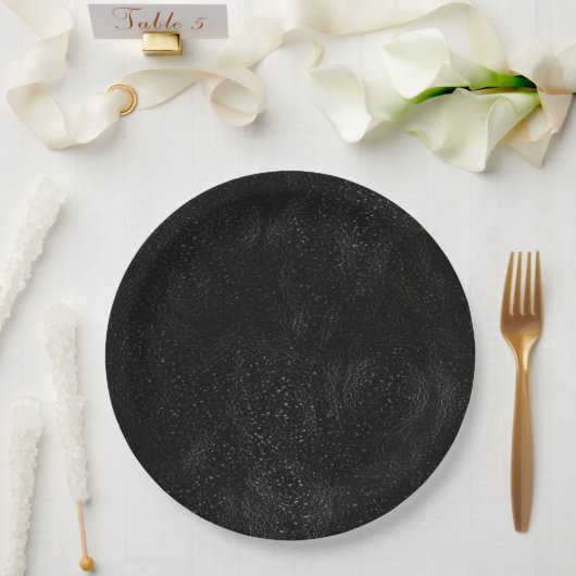 Coole Sterne der Black Outer Space Astronomie Pappteller (Hochzeit)