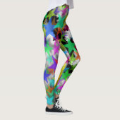 Coole Sterne Regenbogenschnee Leggings (Rechts)