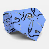 Coole Stethoskop-Krawatte Krawatte (Gerollt)