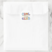 Coole stillende Mamas Runder Aufkleber (Tasche)