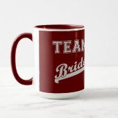 Coole stilvolle Team Braut Tasse (Links)