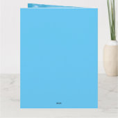 Coole Stingrochen unter Wasser Karte (Rückseite)