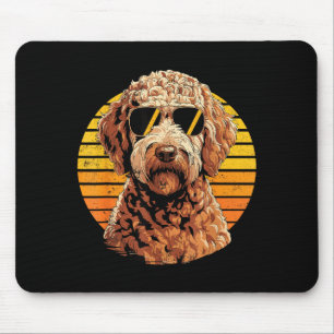 Coole stolze Doodle-Männer Frauen Vintage-Hundefre Mousepad
