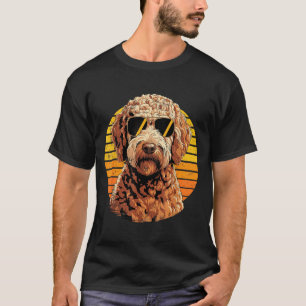 Coole stolze Doodle Männer Frauen Vintage Hundelie T-Shirt