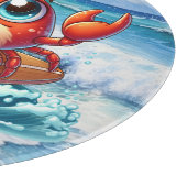 Coole Strandliebhaber Schneidebrett (Ecke)