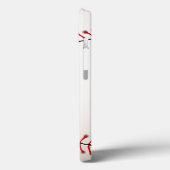 Coole Strangbaseball Nummer 2 Case-Mate iPhone Hülle (Rückseite / Links)