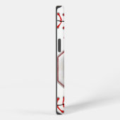 Coole Strangbaseball Nummer 2 iPhone Hülle (Rechte Seite)