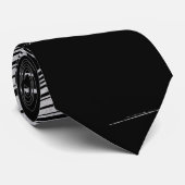 Coole Streifen Krawatte (Gerollt)