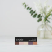 Coole Streifen-Mama-nennende Karten (Stehend Vorderseite)