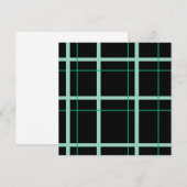 Coole Streifenkarte (Vorne/Hinten)