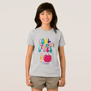 COOLE STUDENT-VIBES ZURÜCK ZUR SCHULE KINDER TSHIR Tri-Blend SHIRT