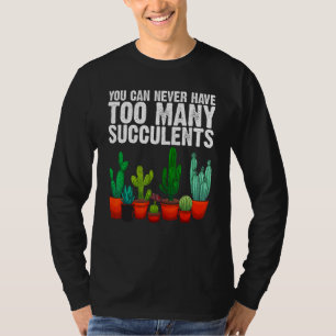 Coole Sukkuline Kunst für Frauen Mama Pflanze Cact T-Shirt