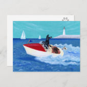 Coole Summer Labradors Postkarte (Vorne/Hinten)