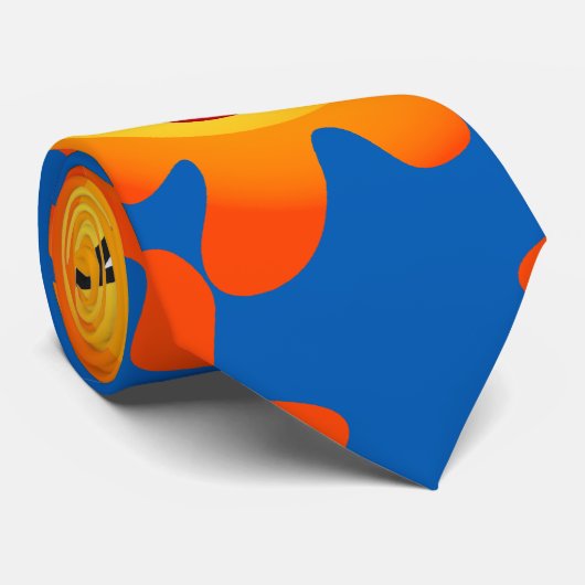 Coole Sun-Tapete Krawatte (Gerollt)