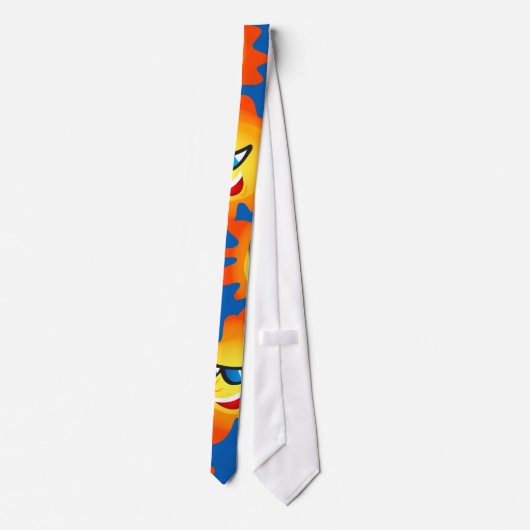 Coole Sun-Tapete Krawatte (Rückseite)