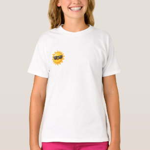 Coole Sunshine-Sonnenbrille Gesicht Kinder T-Shirt