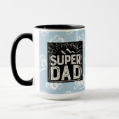 Coole Super Vater Kaffeepause Tasse (Links)