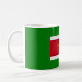 Coole Suriname-Flag Kaffeetasse (Links)