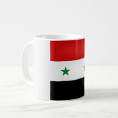 Coole Syrienflagge Kaffeetasse (Vorderseite Links)