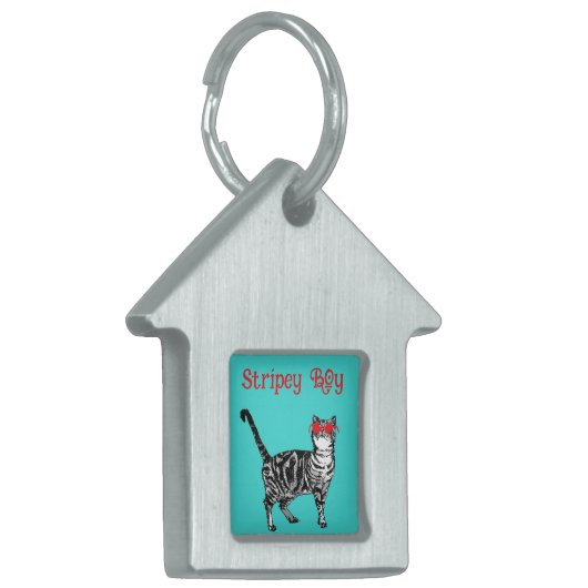 Coole Tablettenkatze Sie sind eine Coole Katze Tiermarke (Vorderseite links)