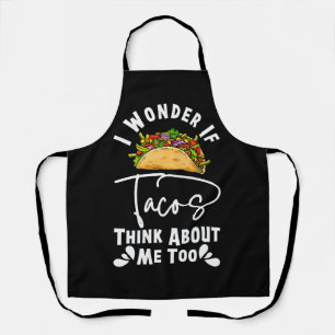 Coole Taco Kunst für Männer Frauen Tacos mexikanis Schürze