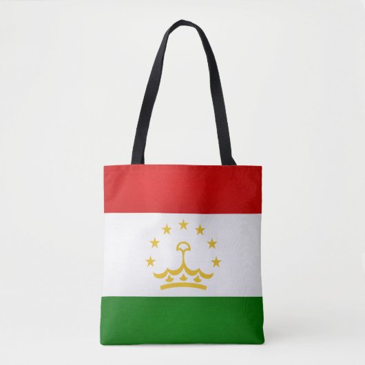 Coole tadschikische Fahne Tasche (Vorderseite)