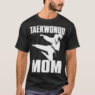 Coole Taekwondo Mama für Frauen Karate Judo Mar T-Shirt