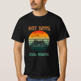 Coole Tage: Retro Sonnenuntergang PalmTree T - Shi T-Shirt
