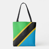 Coole Tansania Flag Fashion Tasche (Rückseite)