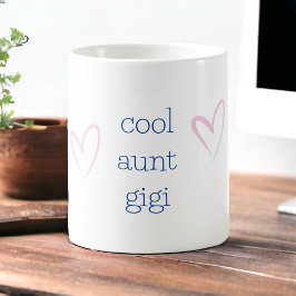 Coole Tante Beste Tante Neue Tante Personalisiert Kaffeetasse