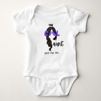Coole Tante gab mir diesen Baby Bodysuit Baby Strampler