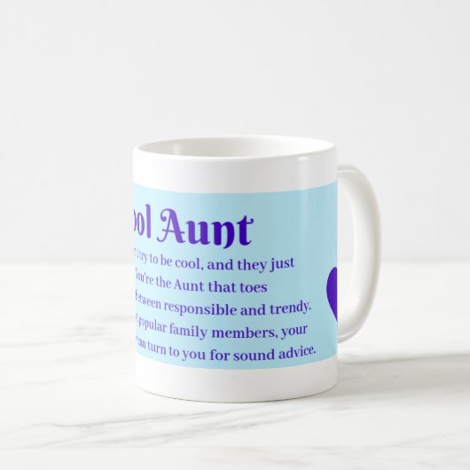 Coole Tante Mug Kaffeetasse (VorderseiteRechts)