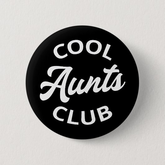 Coole Tanten Club I Button (Vorderseite)