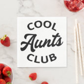 Coole Tanten Club I Serviette (Beispiel)