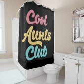 Coole Tanten Club II Duschvorhang (Beispiel)