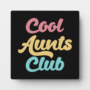 Coole Tanten Club II Fotoplatte