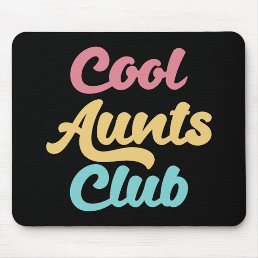 Coole Tanten Club II Mousepad (Vorne)