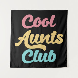 Coole Tanten Club II Wandteppich