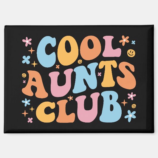 Coole Tanten Club III Magnet (Vorderseite)